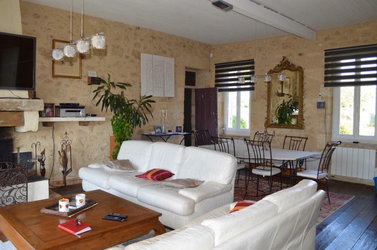 Le Prieure Bed and Breakfast Saint-Pey-de-Castets Exterior foto