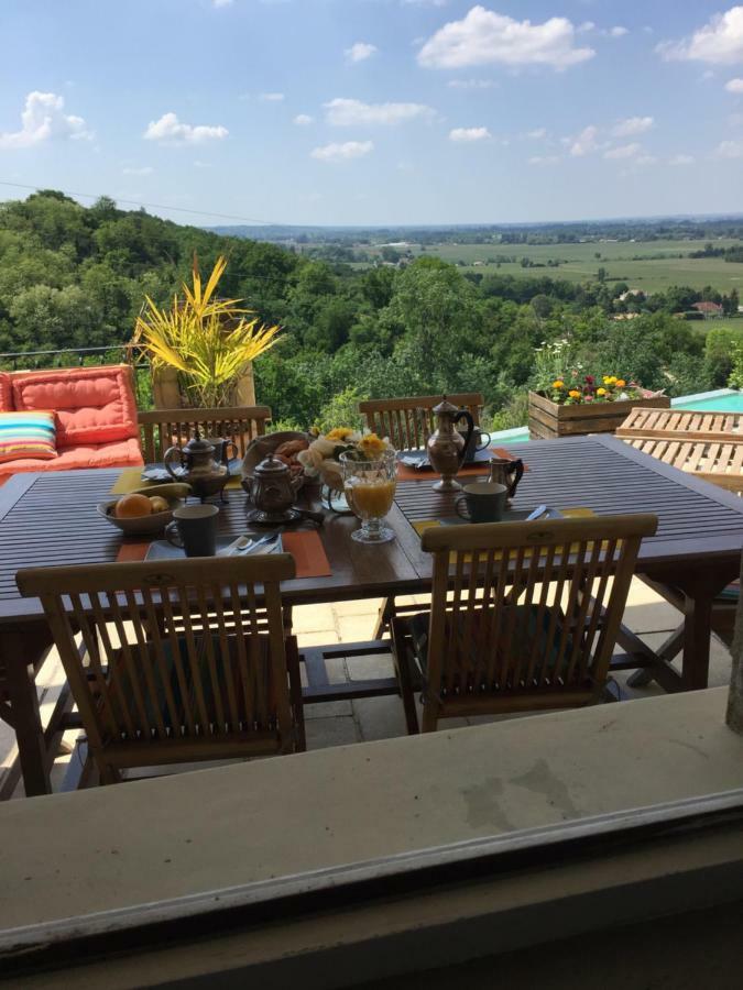 Le Prieure Bed and Breakfast Saint-Pey-de-Castets Exterior foto